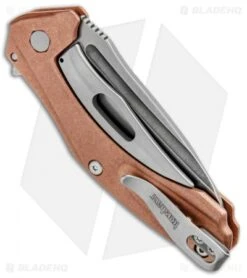 Kershaw Mini Natrix Sub-Frame Lock Knife Copper (2.75" Stonewash) 7006CU 9 Kershaw Mini Natrix Sub-Frame Lock Knife Copper (2.75" Stonewash) 7006CU -Kershaw Kershaw Natrix Sub Frame Copper SW 7006CU BHQ 80567 jr side