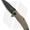 Kershaw Natrix Sub-Frame Lock Knife Tan G-10 (3.25" Black Stonewash) 7007TANBW