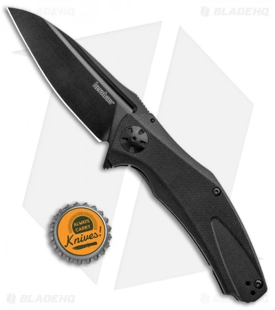 Kershaw Natrix XL Sub-Frame Lock Knife Black G-10 (3.75" Black) 7008BLK 4 Kershaw Natrix XL Sub-Frame Lock Knife Black G-10 (3.75" Black) 7008BLK - Image 4