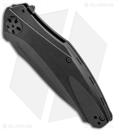 Kershaw Natrix XL Sub-Frame Lock Knife Black G-10 (3.75" Black) 7008BLK 2 Kershaw Natrix XL Sub-Frame Lock Knife Black G-10 (3.75" Black) 7008BLK - Image 2