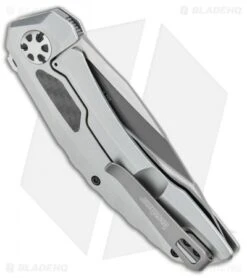 Kershaw Norad Frame Lock Knife Stainless Steel (3.25" Satin) 5510 -Kershaw Kershaw Norad FL SS Satin 5510 BHQ 106052 jr side