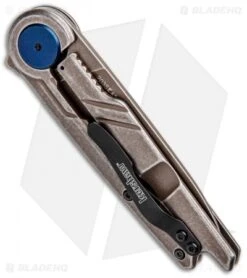 Kershaw Parsec Frame Lock Knife Brown PVD Stainless Steel (3" Brown SW) 2035 -Kershaw Kershaw Parsec FL Brown PVD SS Brown SW 2035 BHQ 101843 jr side 1