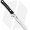 Kershaw Professional Flexible Fillet 6 Fixed Blade Knife Black (6" Satin)