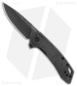 Kershaw Radar Frame Lock Knife Black Steel (2.9" Black SW) 5560