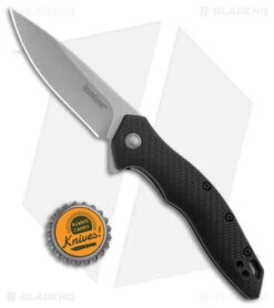 Kershaw Shoreline Liner Lock Assisted Knife Black FRN (3.25" Stonewash) 1845 7 Kershaw Shoreline Liner Lock Assisted Knife Black FRN (3.25" Stonewash) 1845 -Kershaw Kershaw Shoreline Knife Black SW BHQ 178499 jr bottlecap