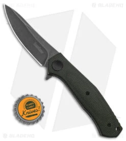 Kershaw Sinkevich Concierge Liner Lock Knife Green Micarta (3.25" Black SW) 7 Kershaw Sinkevich Concierge Liner Lock Knife Green Micarta (3.25" Black SW) -Kershaw Kershaw Sinkevich Concierge LL Knife Green Micarta 3in BSW D2 BHQ 140100 td size