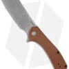 Kershaw Static Cleaver Liner Lock Knife Brown Micarta (2.8" SW D2)