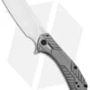 Kershaw Static Cleaver Frame Lock Knife Gray Stainless Steel (2.8" Satin) 3445
