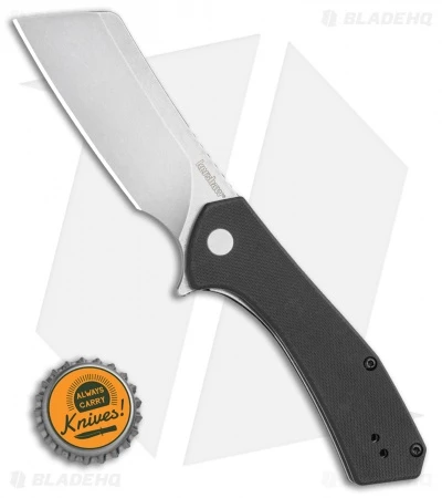 Kershaw Static Cleaver Liner Lock Knife Black G-10 (2.8" SW D2) 4 Kershaw Static Cleaver Liner Lock Knife Black G-10 (2.8" SW D2) - Image 4
