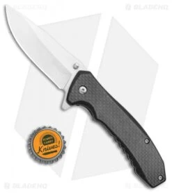 Kershaw Wire Spring Assisted Liner Lock Knife Carbon Fiber/G10 (3.25" Satin) 7 Kershaw Wire Spring Assisted Liner Lock Knife Carbon Fiber/G10 (3.25" Satin) -Kershaw Kershaw Wire SA LL CF G 10 Satin KS1337X BHQ 99875 jr bottlecap