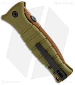 Kershaw XCOM Liner Lock Knife Desert Warrior GFN (3.6" Copper) Exclusive -Kershaw Kershaw XCOM LL Desert Warrior GFN Copper Exclusive 3425DW BHQ 103239 jr side