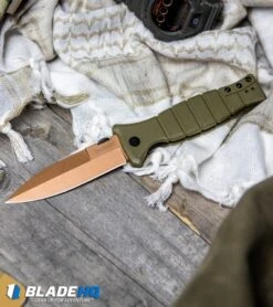 Kershaw XCOM Liner Lock Knife Desert Warrior GFN (3.6" Copper) Exclusive -Kershaw Kershaw XCOM Liner Lock Knife Desert Warrior GFN Copper Exclusive BHQ 103239 kp tactidad web
