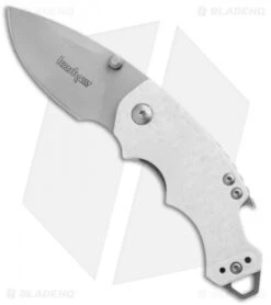 Kershaw Shuffle Knife Multi-Tool White GFN (2.375" Bead Blast) 8700SNOW