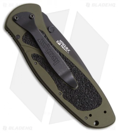 Kershaw Blur Assisted Opening Knife Olive (3.375" Black) 1670OLBLK 2 Kershaw Blur Assisted Opening Knife Olive (3.375" Black) 1670OLBLK - Image 2