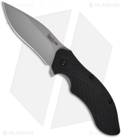 Kershaw Clash Assisted Opening Knife (3.25" Bead Blast) 1605 1 Kershaw Clash Assisted Opening Knife (3.25" Bead Blast) 1605