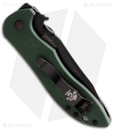Kershaw Emerson CQC-5K Liner Lock Knife Green G-10 (3" Black) 6074OLBLK 2 Kershaw Emerson CQC-5K Liner Lock Knife Green G-10 (3" Black) 6074OLBLK - Image 2