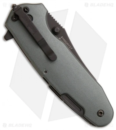 Kershaw Funxion EMT Assisted Opening Knife (3" Black Serr) 8100GRYST 3 Kershaw Funxion EMT Assisted Opening Knife (3" Black Serr) 8100GRYST - Image 3