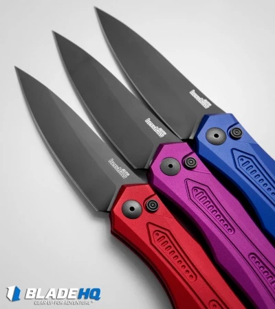 Kershaw Launch 6 Automatic Knife Blue Aluminum (3.75" Black) 7800BLUBLK 4 Kershaw Launch 6 Automatic Knife Blue Aluminum (3.75" Black) 7800BLUBLK - Image 4