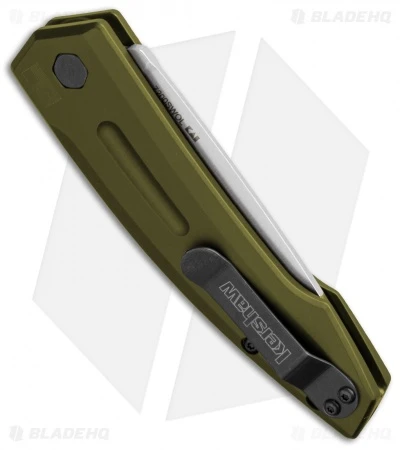 Kershaw Launch 2 Automatic Knife OD Green Aluminum (3.4" Stonewash) 7200SWOL 3 Kershaw Launch 2 Automatic Knife OD Green Aluminum (3.4" Stonewash) 7200SWOL - Image 3