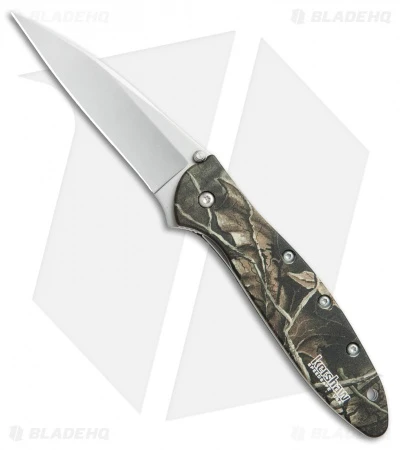 Kershaw Leek Assisted Opening Knife Camo (3" Bead Blast) 1660CAMO 1 Kershaw Leek Assisted Opening Knife Camo (3" Bead Blast) 1660CAMO