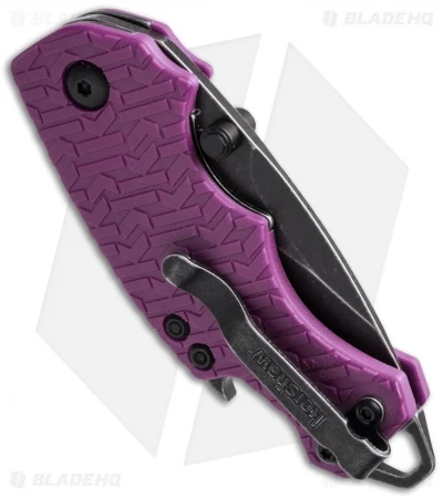 Kershaw Shuffle Liner Lock Knife Purple (2.375" BlackWash) 8700PURBW 2 Kershaw Shuffle Liner Lock Knife Purple (2.375" BlackWash) 8700PURBW - Image 2