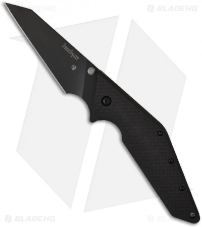 Kershaw Tilt Knife W/ Carbon Fiber (4" Composite Plain) 4001 1 Kershaw Tilt Knife W/ Carbon Fiber (4" Composite Plain) 4001