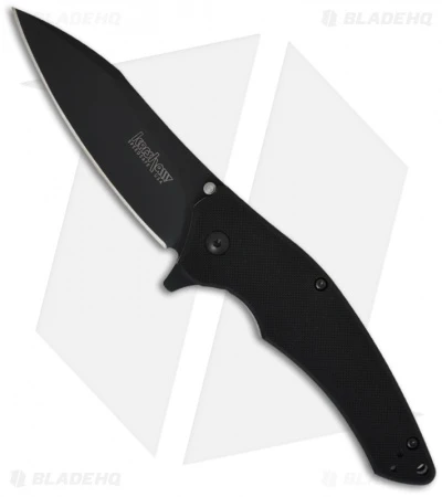 Kershaw Turbulence Assisted Opening Knife (3.25" Black) 1790CKT 1 Kershaw Turbulence Assisted Opening Knife (3.25" Black) 1790CKT